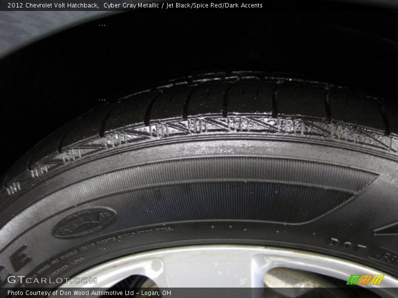 Cyber Gray Metallic / Jet Black/Spice Red/Dark Accents 2012 Chevrolet Volt Hatchback