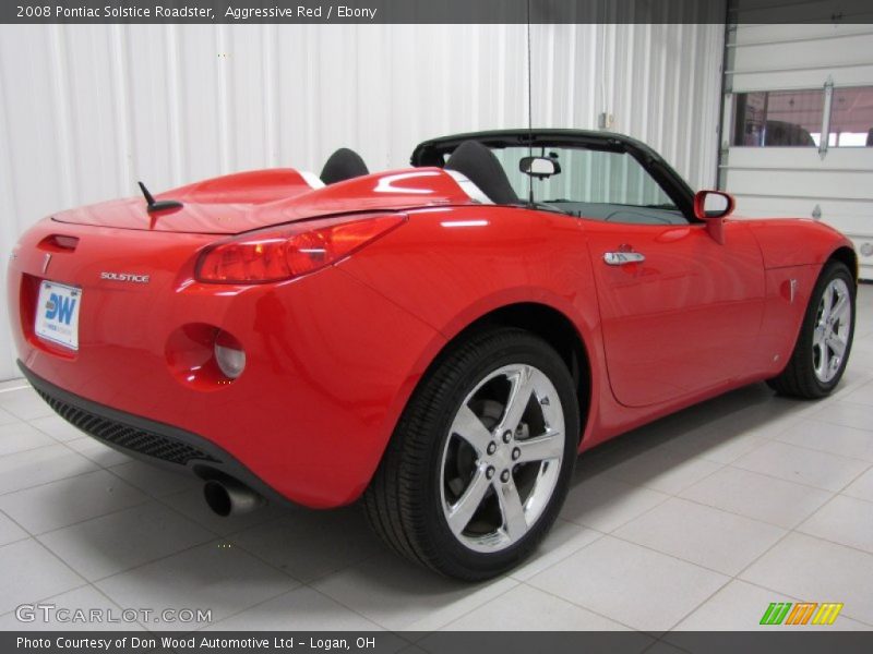 Aggressive Red / Ebony 2008 Pontiac Solstice Roadster