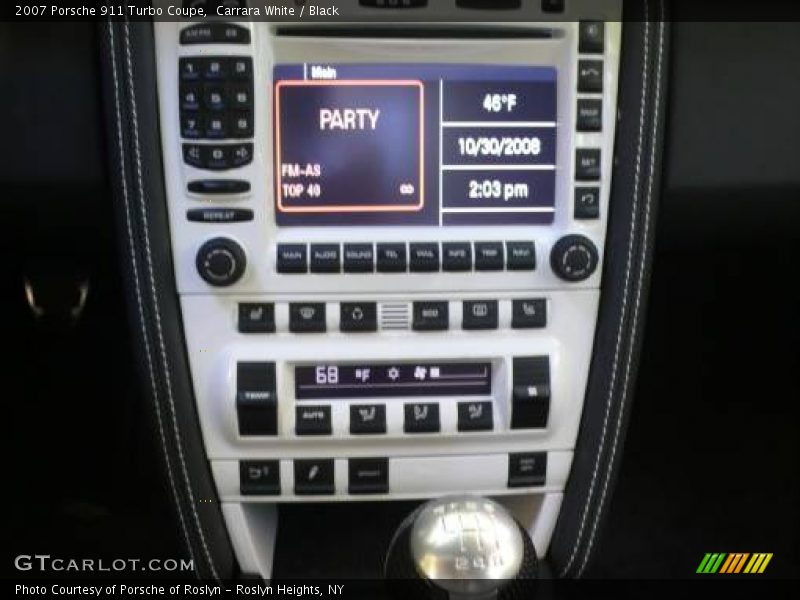 Carrara White / Black 2007 Porsche 911 Turbo Coupe