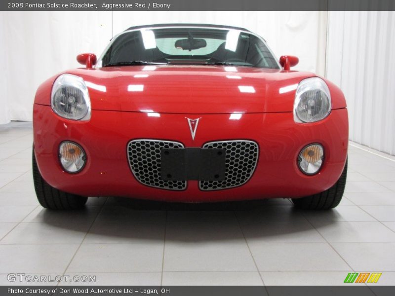Aggressive Red / Ebony 2008 Pontiac Solstice Roadster