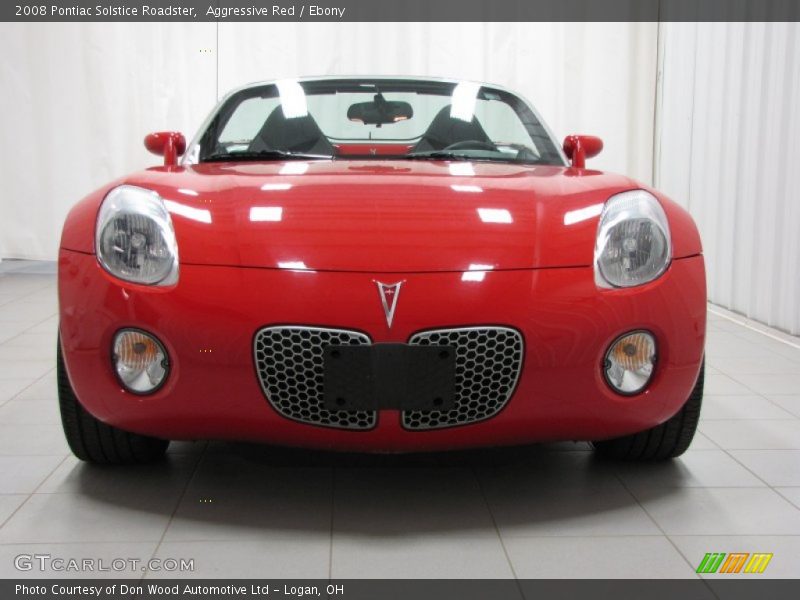 Aggressive Red / Ebony 2008 Pontiac Solstice Roadster