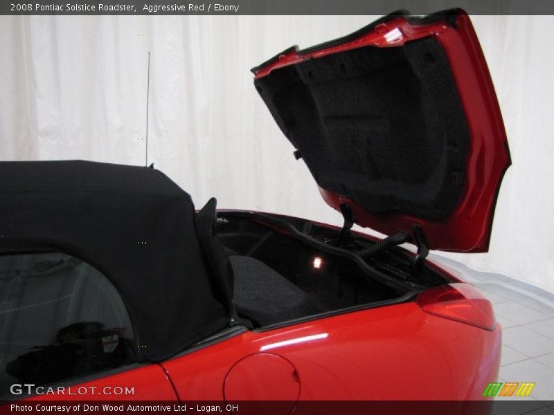 Aggressive Red / Ebony 2008 Pontiac Solstice Roadster
