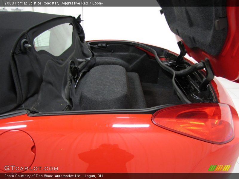 Aggressive Red / Ebony 2008 Pontiac Solstice Roadster
