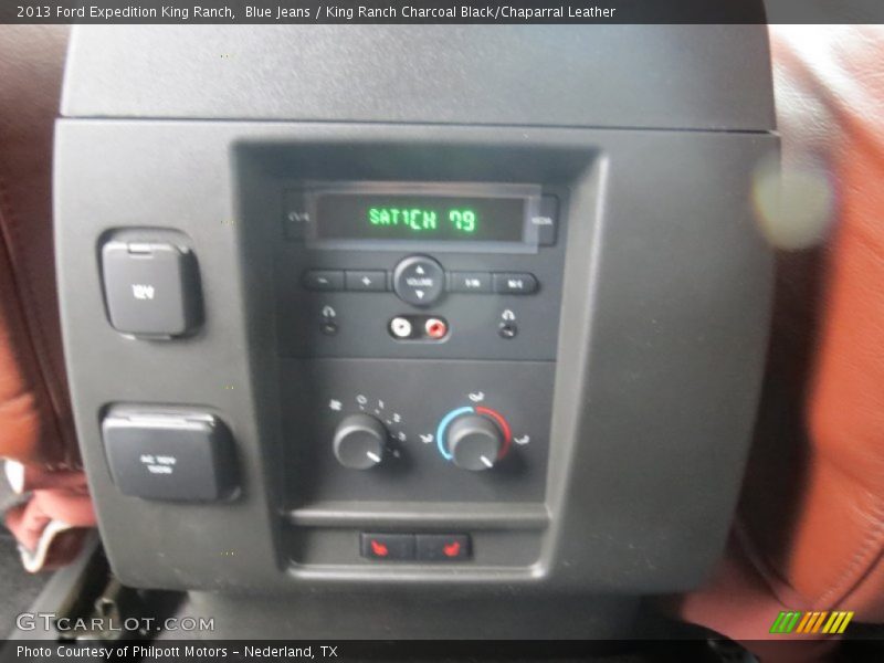 Blue Jeans / King Ranch Charcoal Black/Chaparral Leather 2013 Ford Expedition King Ranch