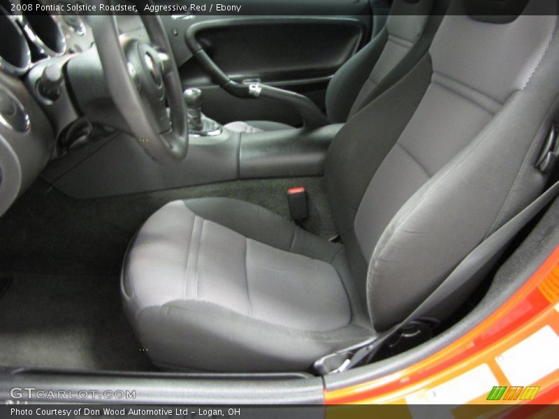 Aggressive Red / Ebony 2008 Pontiac Solstice Roadster