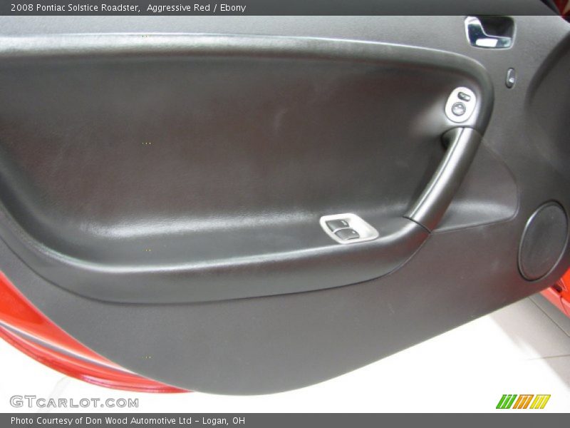 Aggressive Red / Ebony 2008 Pontiac Solstice Roadster