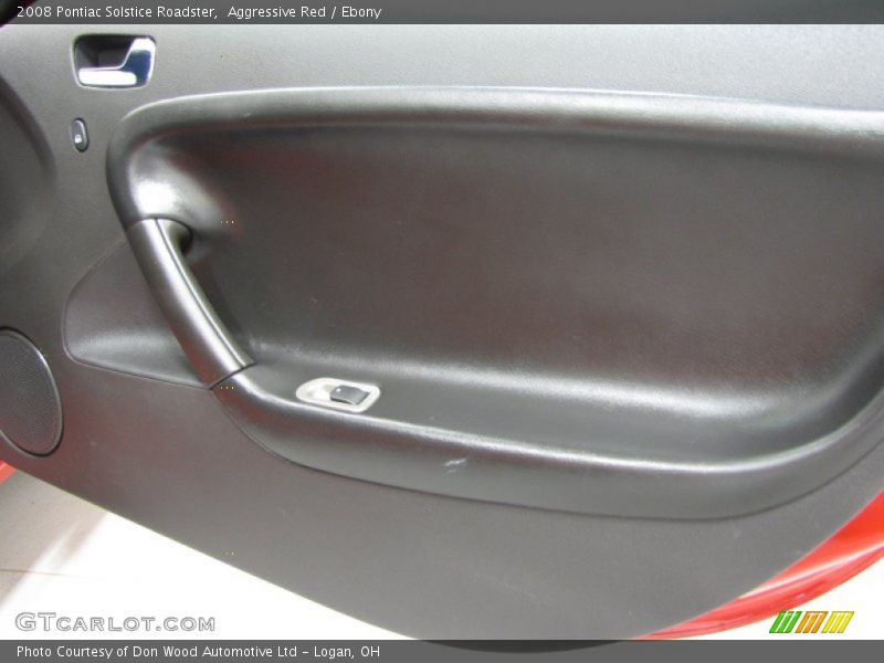 Aggressive Red / Ebony 2008 Pontiac Solstice Roadster