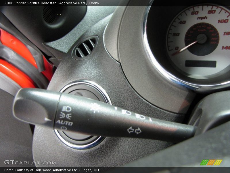 Aggressive Red / Ebony 2008 Pontiac Solstice Roadster