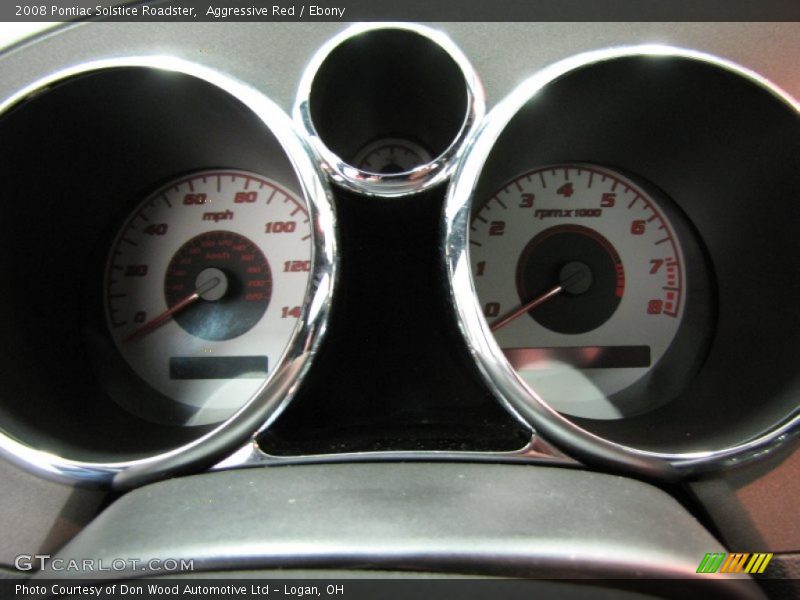 Aggressive Red / Ebony 2008 Pontiac Solstice Roadster