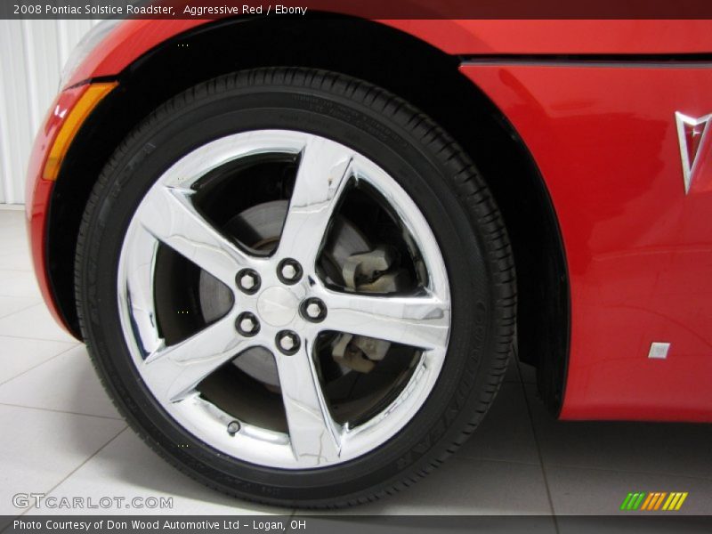 Aggressive Red / Ebony 2008 Pontiac Solstice Roadster