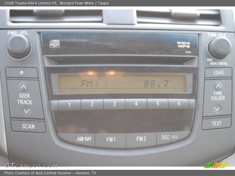 Blizzard Pearl White / Taupe 2008 Toyota RAV4 Limited V6