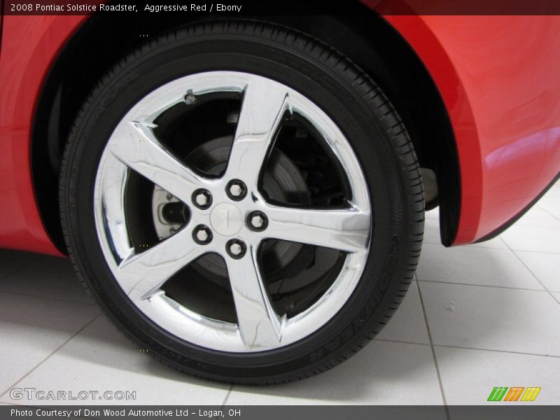 Aggressive Red / Ebony 2008 Pontiac Solstice Roadster