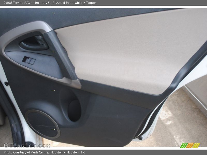 Blizzard Pearl White / Taupe 2008 Toyota RAV4 Limited V6