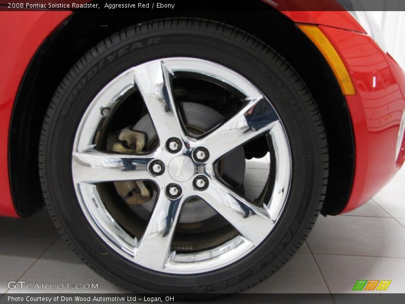 Aggressive Red / Ebony 2008 Pontiac Solstice Roadster