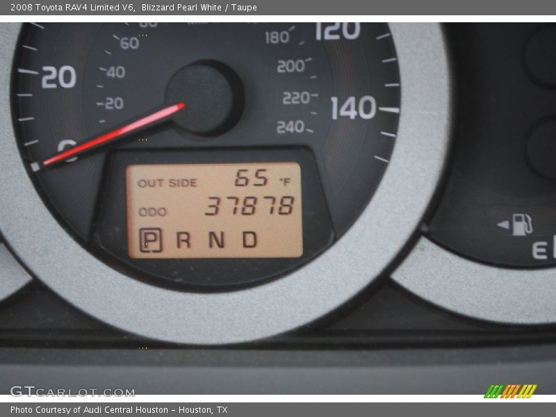 Blizzard Pearl White / Taupe 2008 Toyota RAV4 Limited V6