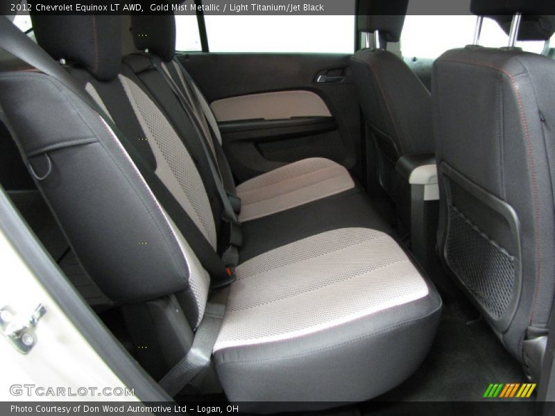 Gold Mist Metallic / Light Titanium/Jet Black 2012 Chevrolet Equinox LT AWD