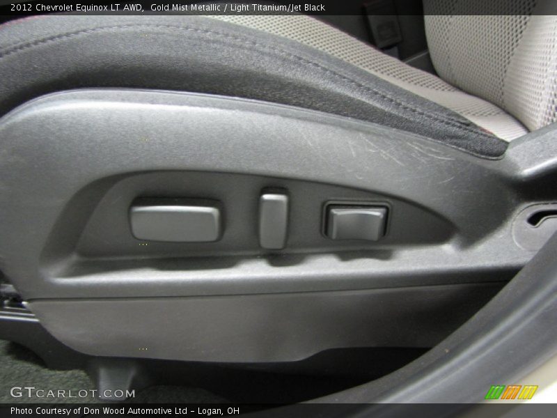 Gold Mist Metallic / Light Titanium/Jet Black 2012 Chevrolet Equinox LT AWD