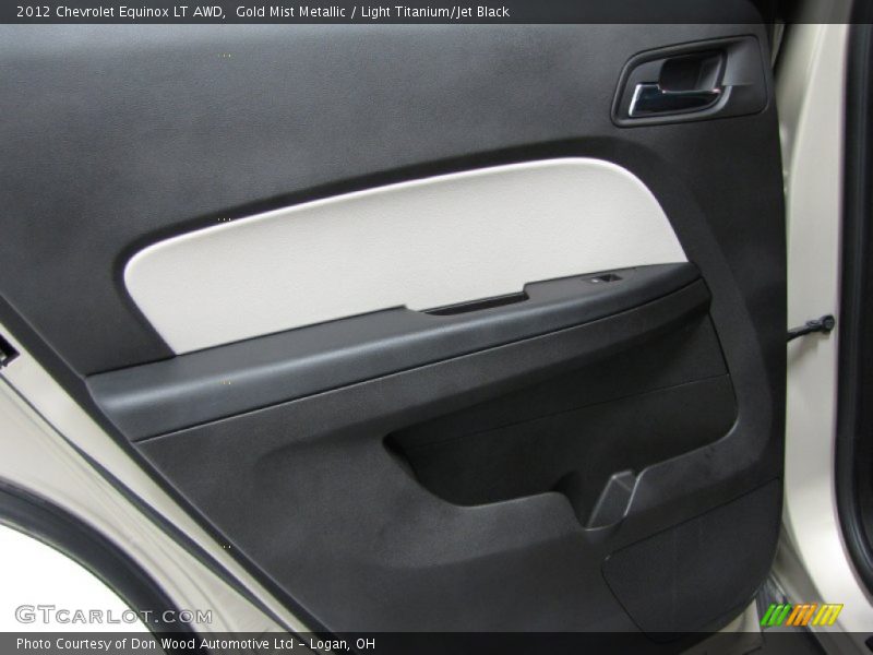 Gold Mist Metallic / Light Titanium/Jet Black 2012 Chevrolet Equinox LT AWD