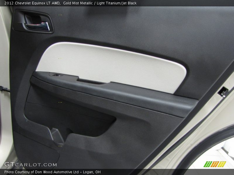 Gold Mist Metallic / Light Titanium/Jet Black 2012 Chevrolet Equinox LT AWD