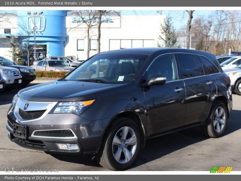 Polished Metal Metallic / Ebony 2010 Acura MDX