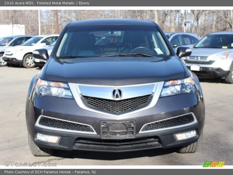 Polished Metal Metallic / Ebony 2010 Acura MDX