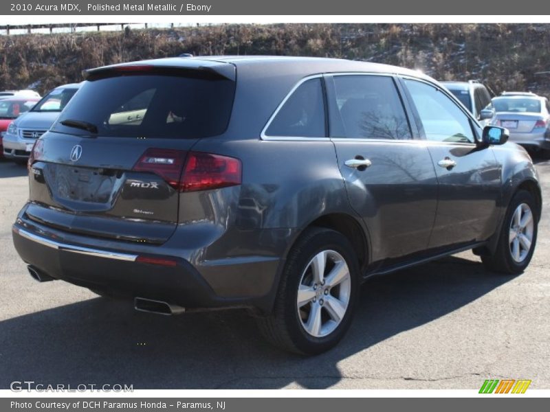 Polished Metal Metallic / Ebony 2010 Acura MDX