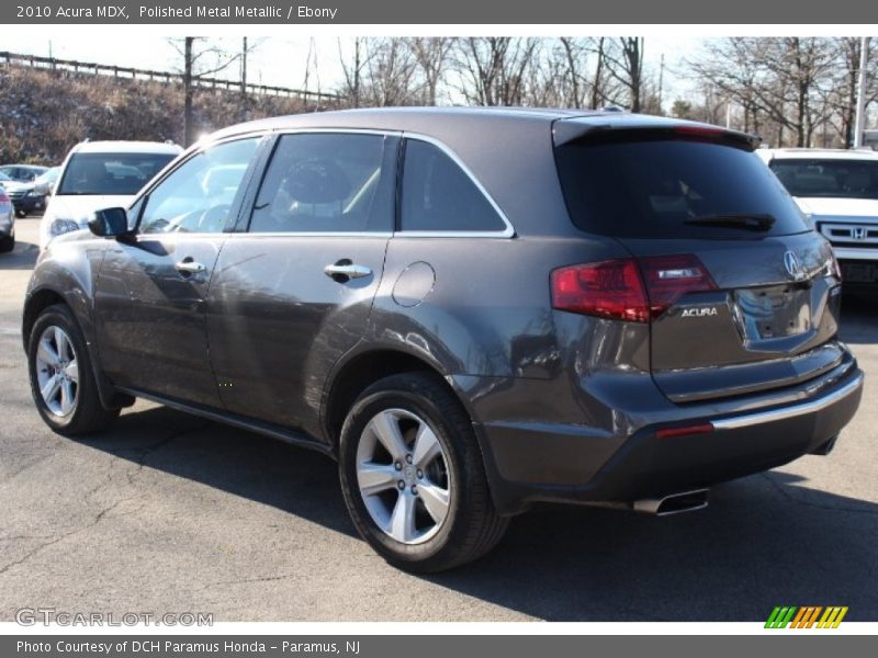 Polished Metal Metallic / Ebony 2010 Acura MDX