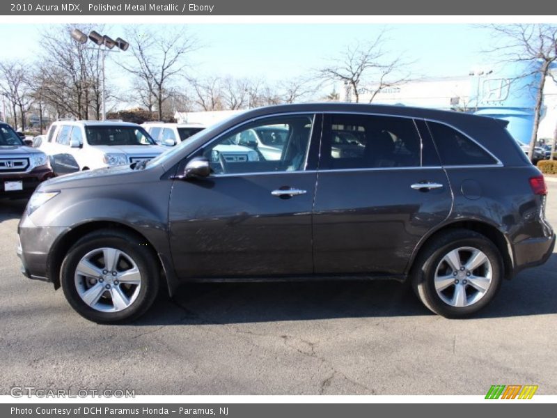 Polished Metal Metallic / Ebony 2010 Acura MDX