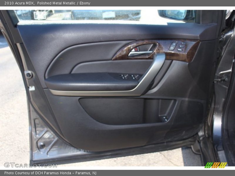 Polished Metal Metallic / Ebony 2010 Acura MDX