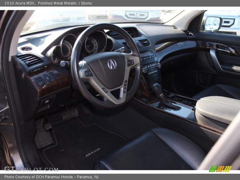 Polished Metal Metallic / Ebony 2010 Acura MDX