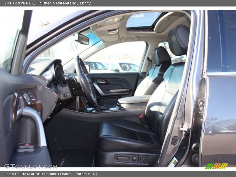 Polished Metal Metallic / Ebony 2010 Acura MDX