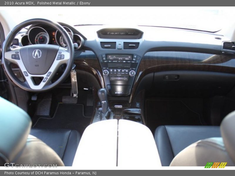 Polished Metal Metallic / Ebony 2010 Acura MDX