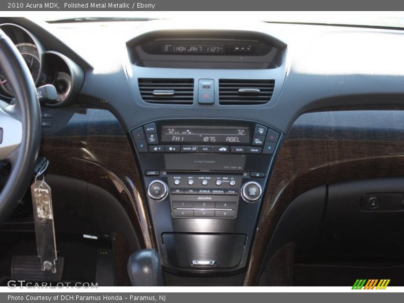 Polished Metal Metallic / Ebony 2010 Acura MDX