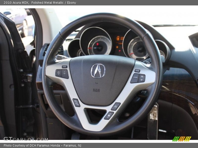 Polished Metal Metallic / Ebony 2010 Acura MDX