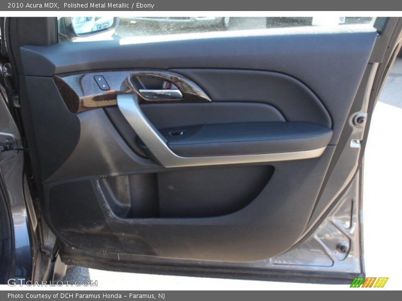 Polished Metal Metallic / Ebony 2010 Acura MDX
