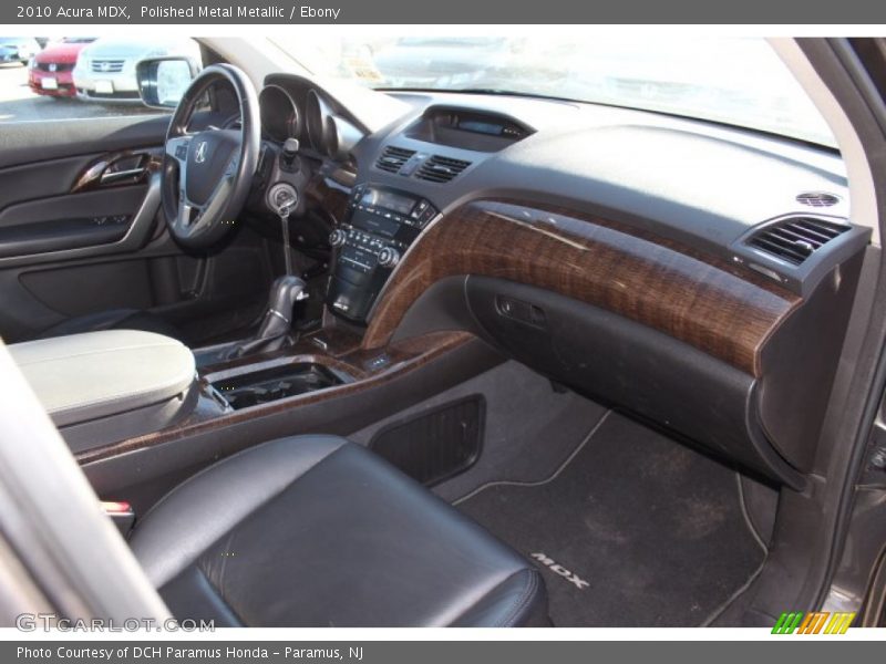 Polished Metal Metallic / Ebony 2010 Acura MDX