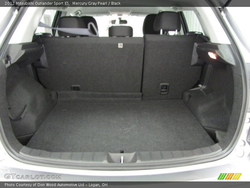 Mercury Gray Pearl / Black 2012 Mitsubishi Outlander Sport ES
