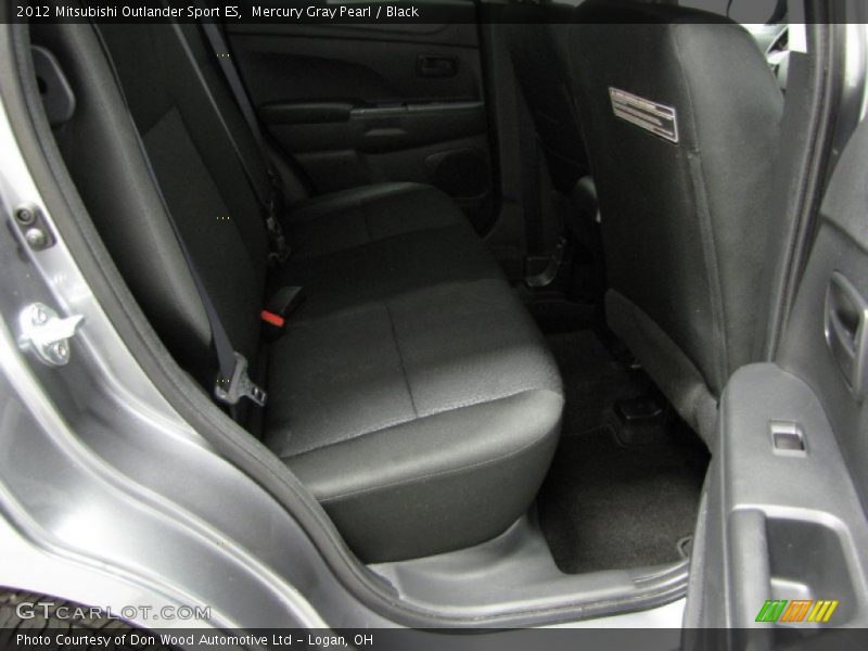Mercury Gray Pearl / Black 2012 Mitsubishi Outlander Sport ES