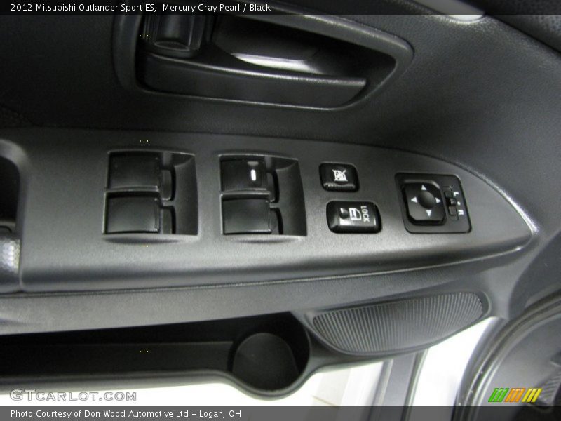 Mercury Gray Pearl / Black 2012 Mitsubishi Outlander Sport ES