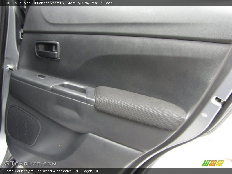 Mercury Gray Pearl / Black 2012 Mitsubishi Outlander Sport ES