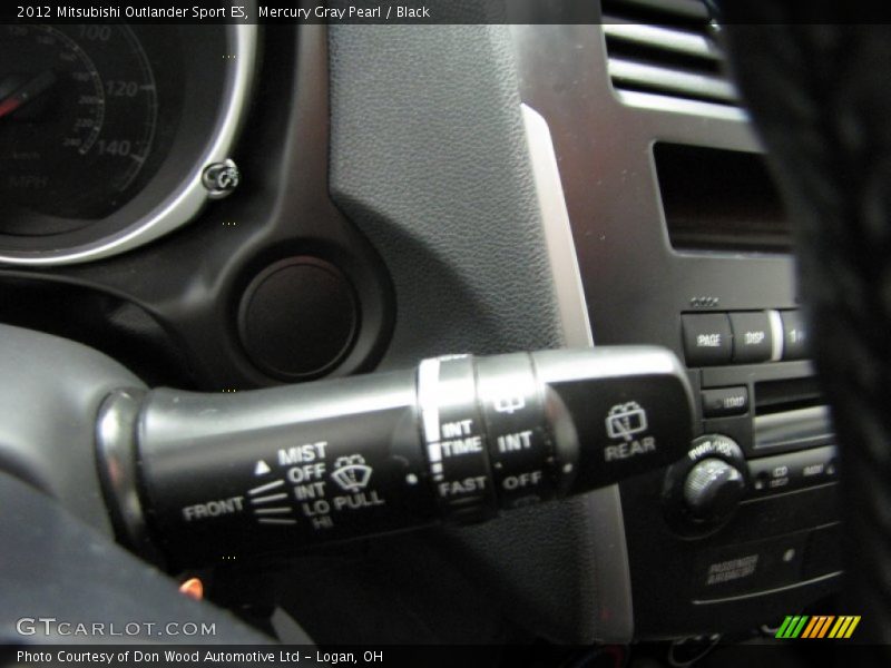 Mercury Gray Pearl / Black 2012 Mitsubishi Outlander Sport ES