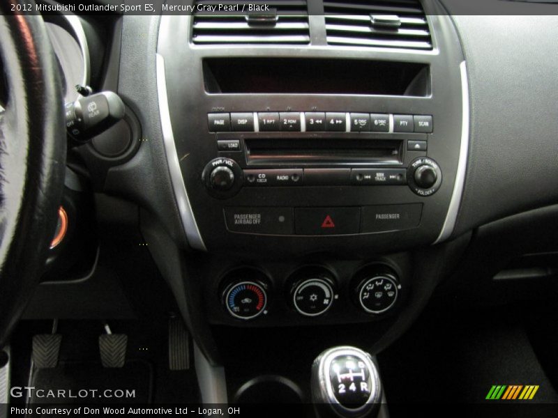 Mercury Gray Pearl / Black 2012 Mitsubishi Outlander Sport ES