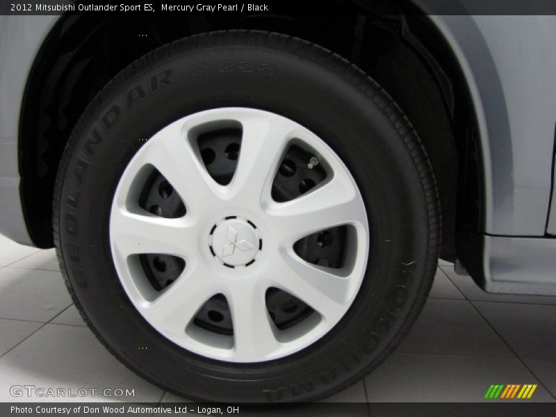 Mercury Gray Pearl / Black 2012 Mitsubishi Outlander Sport ES