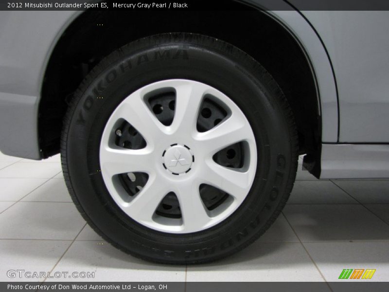 Mercury Gray Pearl / Black 2012 Mitsubishi Outlander Sport ES