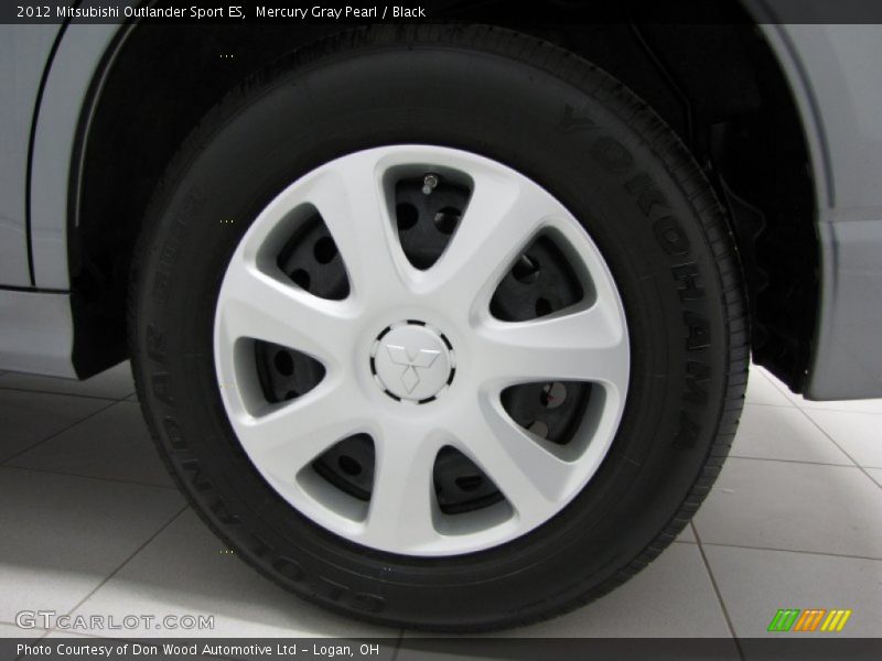 Mercury Gray Pearl / Black 2012 Mitsubishi Outlander Sport ES