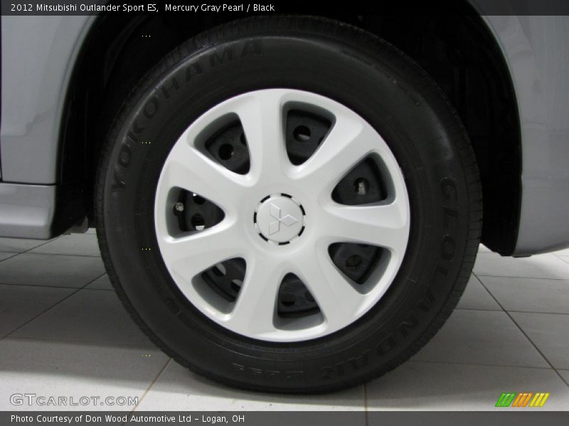 Mercury Gray Pearl / Black 2012 Mitsubishi Outlander Sport ES