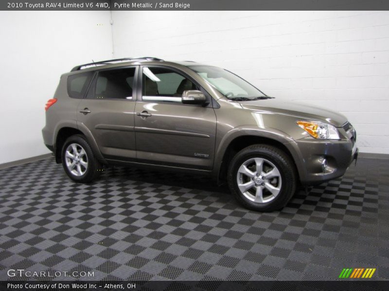 Pyrite Metallic / Sand Beige 2010 Toyota RAV4 Limited V6 4WD