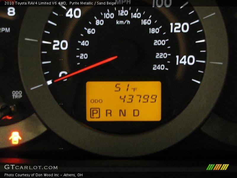 Pyrite Metallic / Sand Beige 2010 Toyota RAV4 Limited V6 4WD