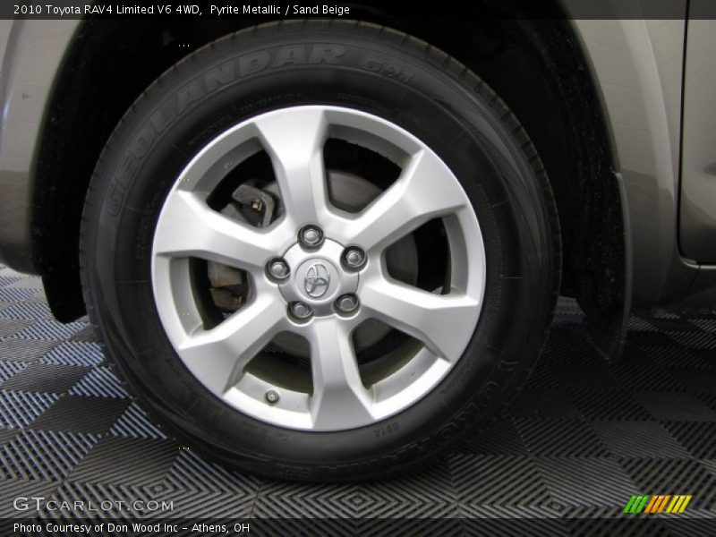 Pyrite Metallic / Sand Beige 2010 Toyota RAV4 Limited V6 4WD