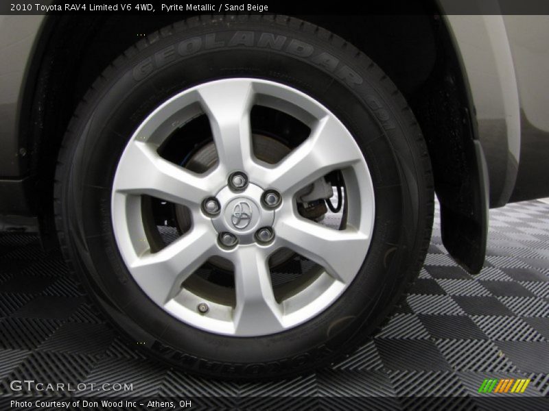 Pyrite Metallic / Sand Beige 2010 Toyota RAV4 Limited V6 4WD